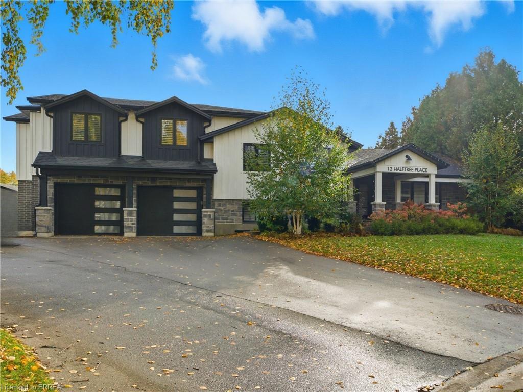 12 Halftree Place, Brantford, ON - Outdoor With Facade