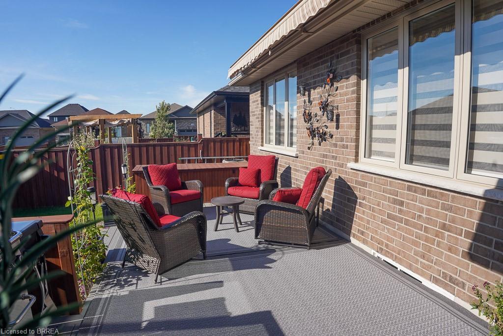 6 Gibbons Street, Waterford, ON - Outdoor With Deck Patio Veranda With Exterior