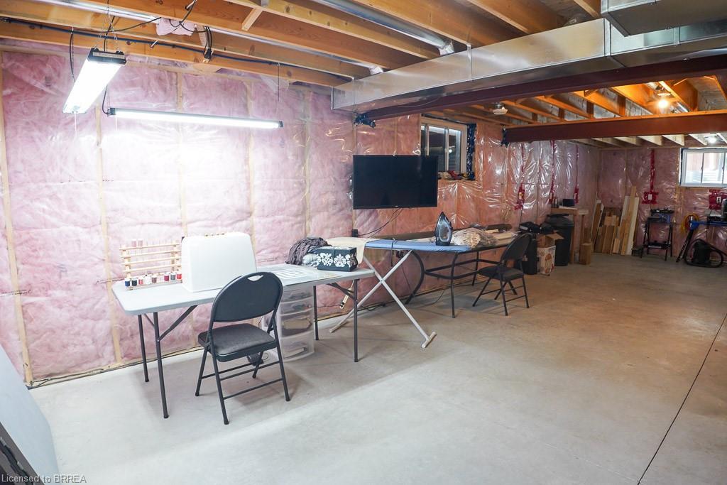6 Gibbons Street, Waterford, ON - Indoor Photo Showing Basement