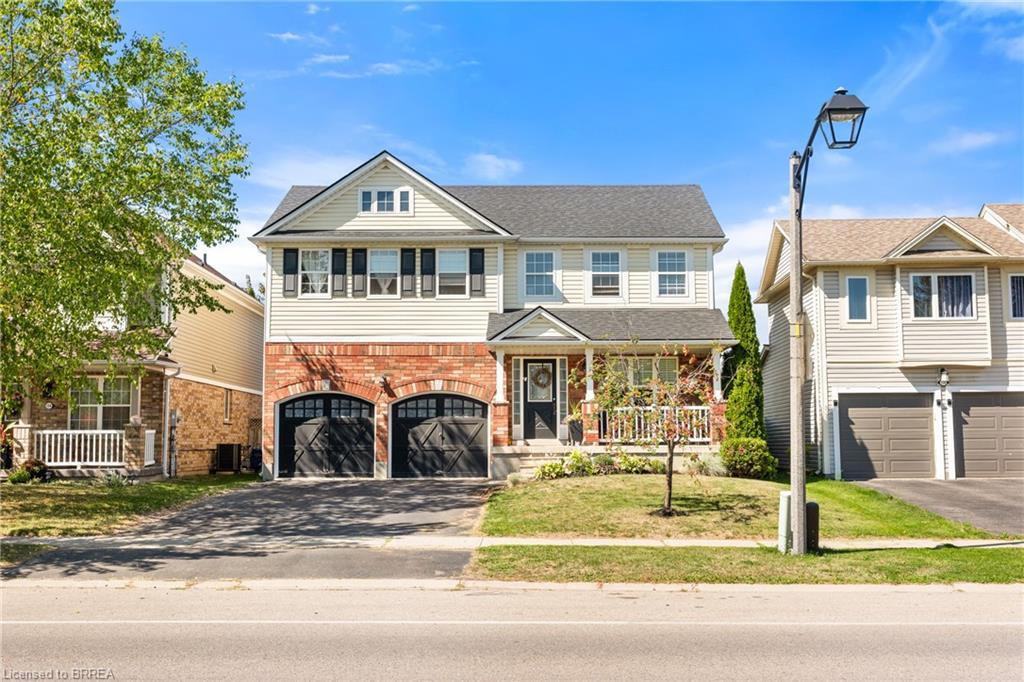 132 Blackburn Drive, Brantford, ON - Outdoor With Facade