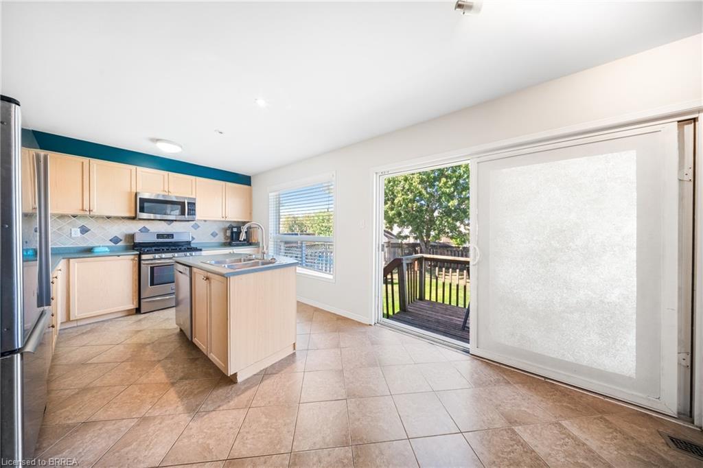 132 Blackburn Drive, Brantford, ON - Indoor Photo Showing Kitchen