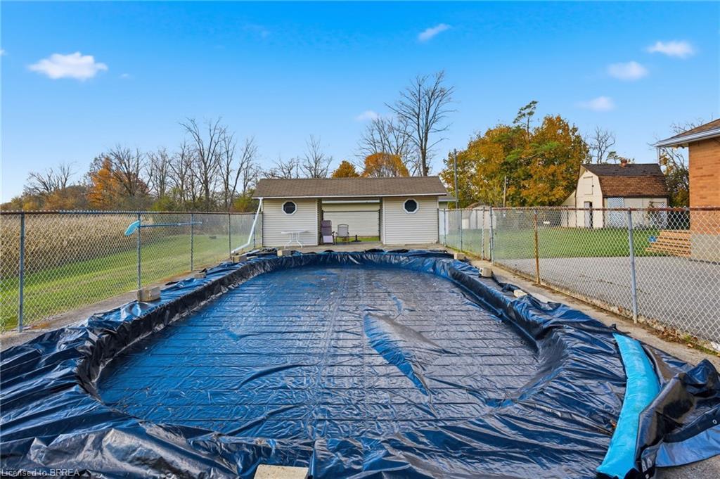 42 Jerseyville Road, Brantford, ON - Outdoor With Backyard