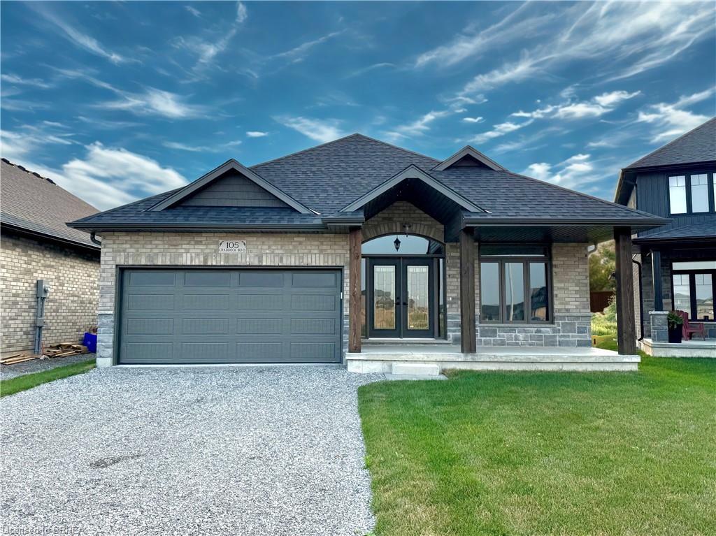 105 Craddock Boulevard, Jarvis, ON - Outdoor With Deck Patio Veranda With Facade