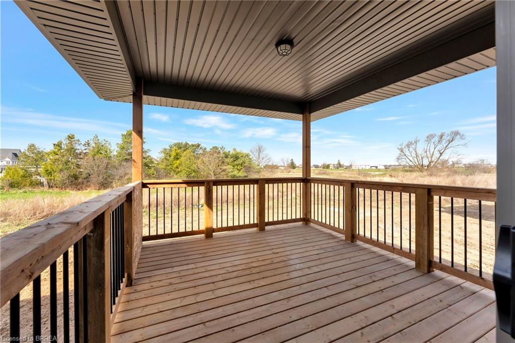 105 Craddock Boulevard, Jarvis, ON - Outdoor With Deck Patio Veranda With Exterior