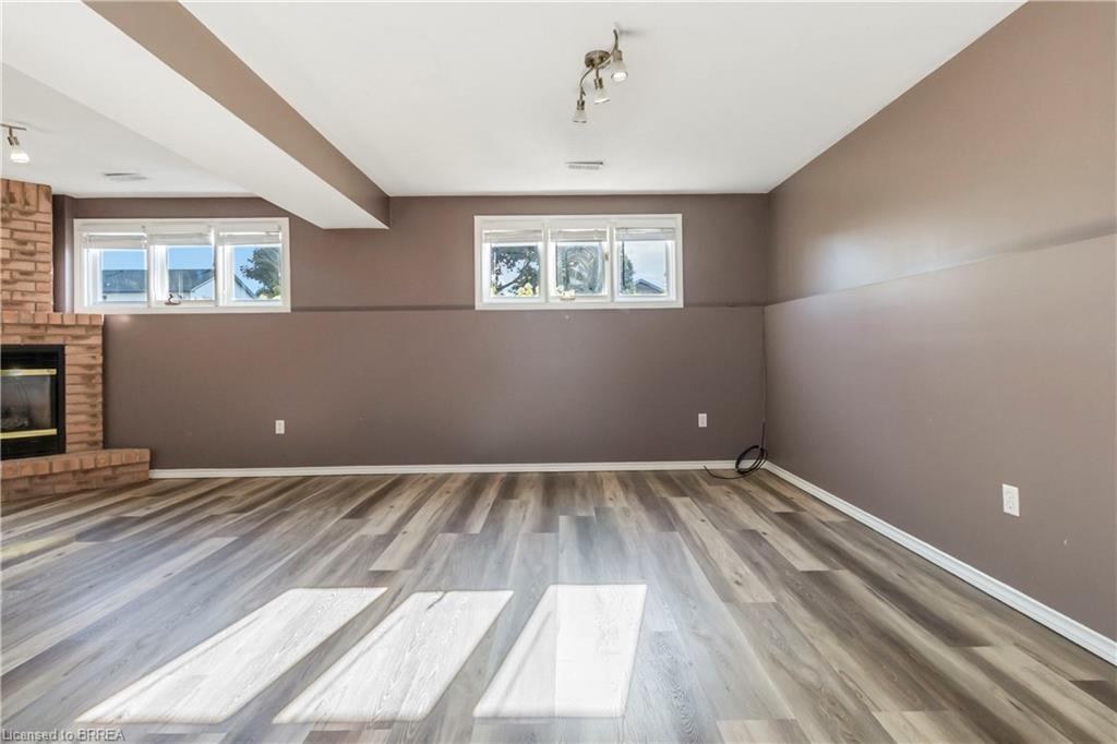 5 Cork Crescent, Brantford, ON - Indoor Photo Showing Other Room With Fireplace