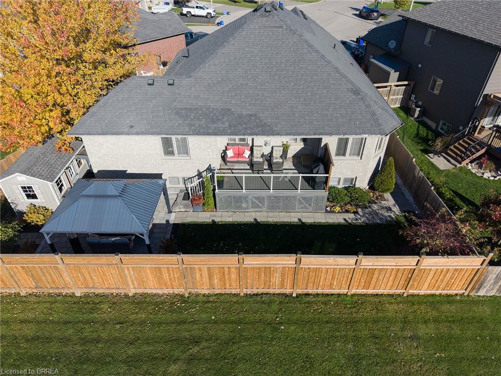9 Davey Court, Jarvis, ON - Outdoor With Deck Patio Veranda