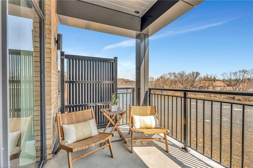 203-7 Grand River Street N, Paris, ON - Outdoor With Deck Patio Veranda With Exterior