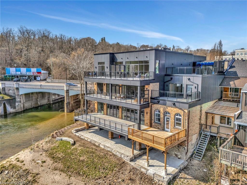 203-7 Grand River Street N, Paris, ON - Outdoor With Deck Patio Veranda