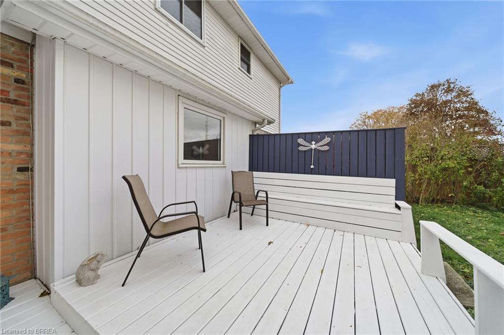 36 Black Locust Way, Brantford, ON - Outdoor With Deck Patio Veranda With Exterior