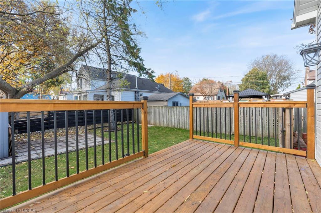 14 Spring Street, Brantford, ON - Outdoor With Deck Patio Veranda With Exterior