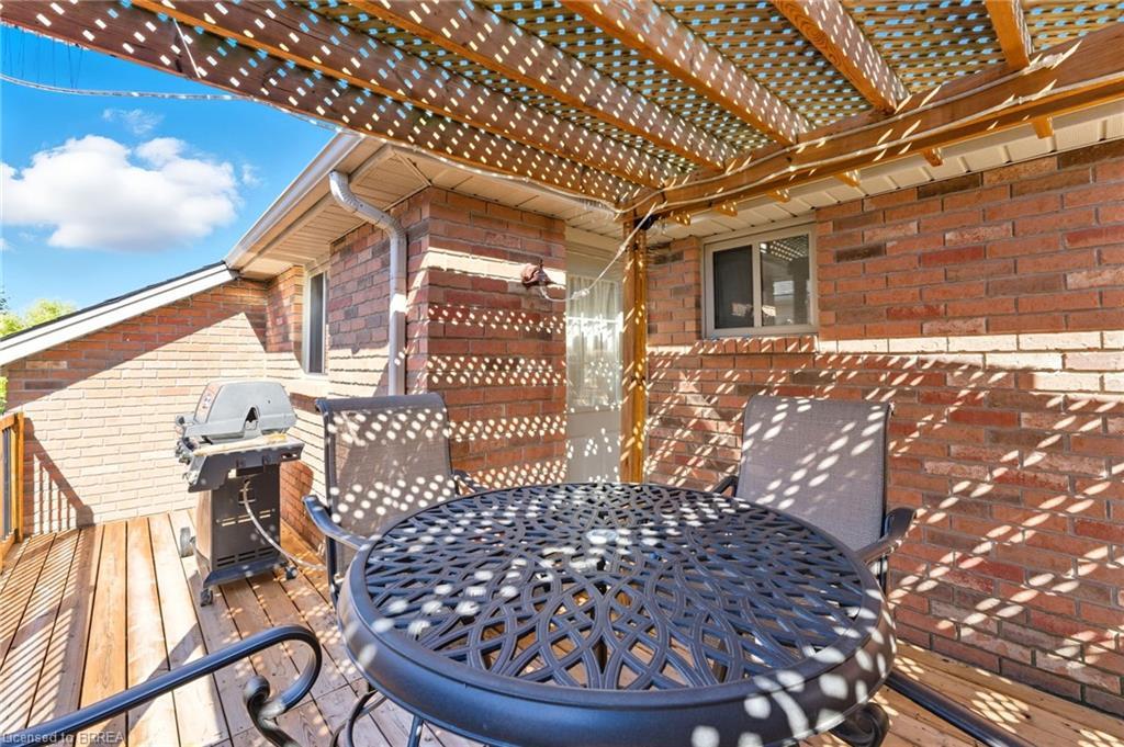 23 Garners Lane, Brantford, ON - Outdoor With Deck Patio Veranda