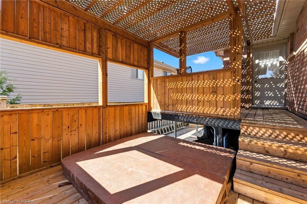 23 Garners Lane, Brantford, ON - Outdoor With Deck Patio Veranda With Exterior