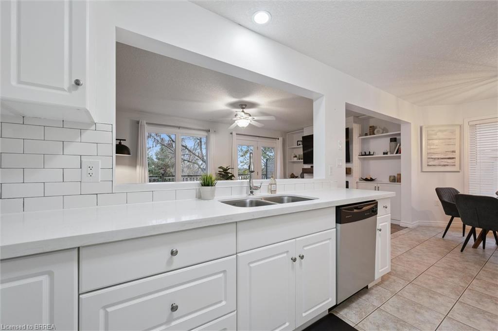59 Patrick Boulevard, Elora, ON - Indoor Photo Showing Kitchen With Double Sink