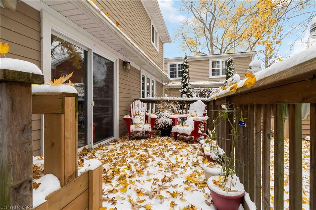 144 Glenwood Drive, Brantford, ON - Outdoor With Deck Patio Veranda