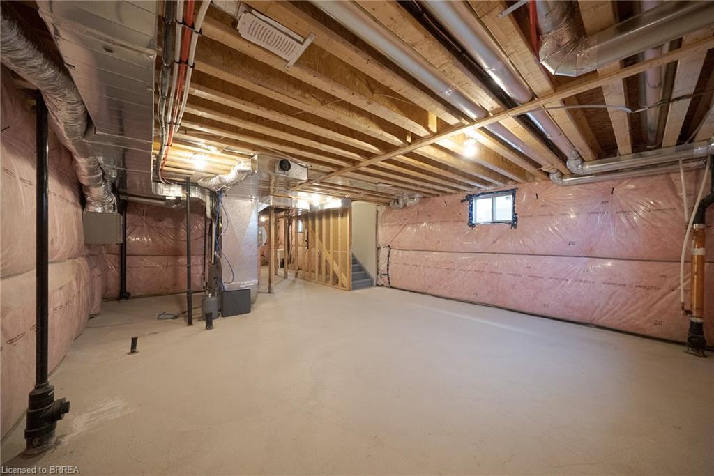 196 Wilmot Road, Brantford, ON - Indoor Photo Showing Basement