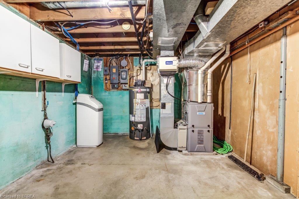 8 Waddington Street, Brantford, ON - Indoor Photo Showing Basement