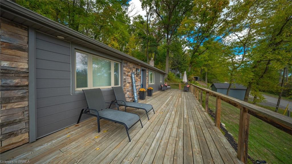 84 Jennings Road, Brantford, ON - Outdoor With Deck Patio Veranda With Exterior