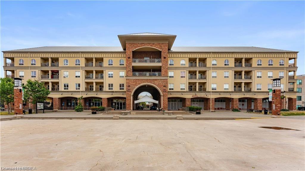405-150 Colborne Street E, Brantford, ON - Outdoor With Facade