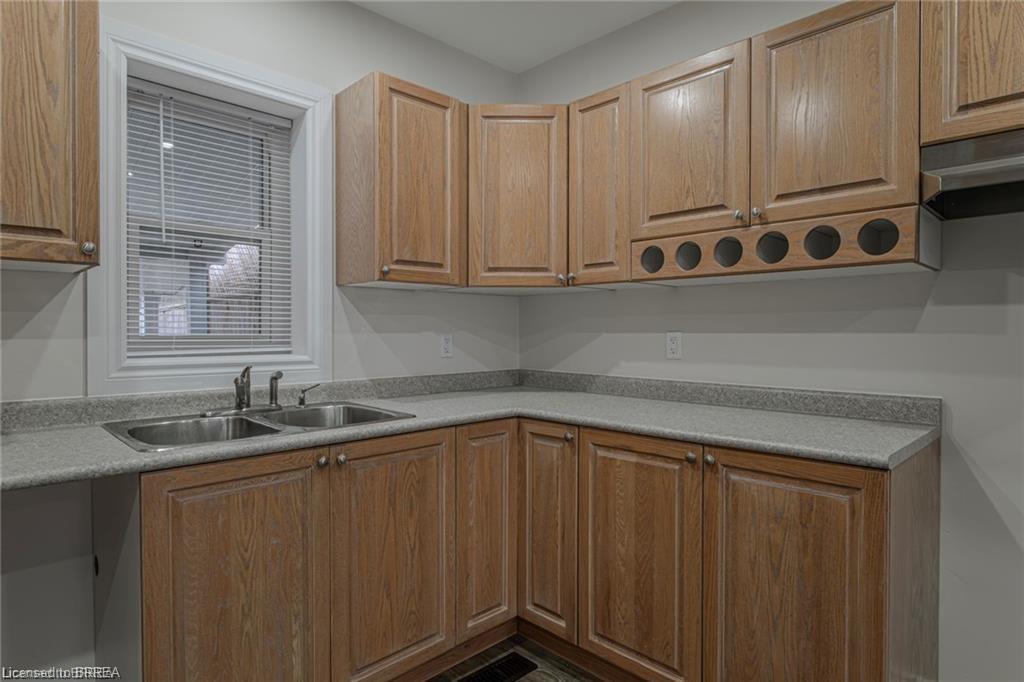 5 Halls Avenue, Brantford, ON - Indoor Photo Showing Kitchen With Double Sink