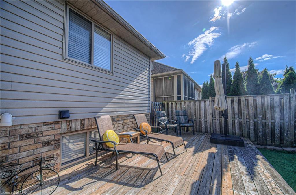 14 Laycock Street, Brantford, ON - Outdoor With Deck Patio Veranda With Exterior
