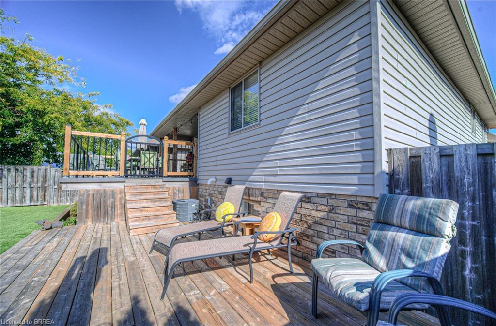 14 Laycock Street, Brantford, ON - Outdoor With Deck Patio Veranda