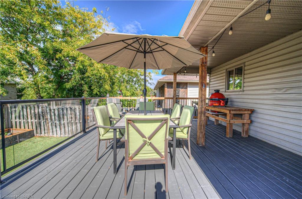 14 Laycock Street, Brantford, ON - Outdoor With Deck Patio Veranda With Exterior