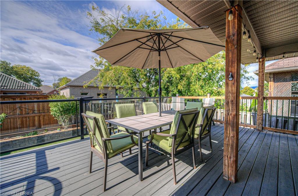 14 Laycock Street, Brantford, ON - Outdoor With Deck Patio Veranda With Exterior