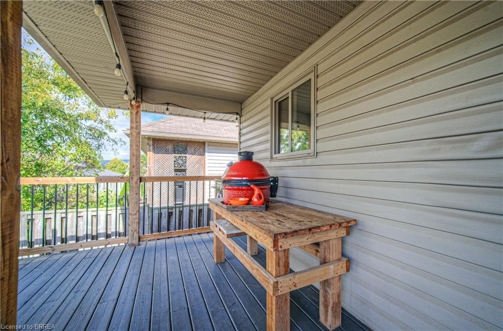 14 Laycock Street, Brantford, ON - Outdoor With Deck Patio Veranda With Exterior