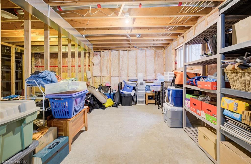 14 Laycock Street, Brantford, ON - Indoor Photo Showing Basement