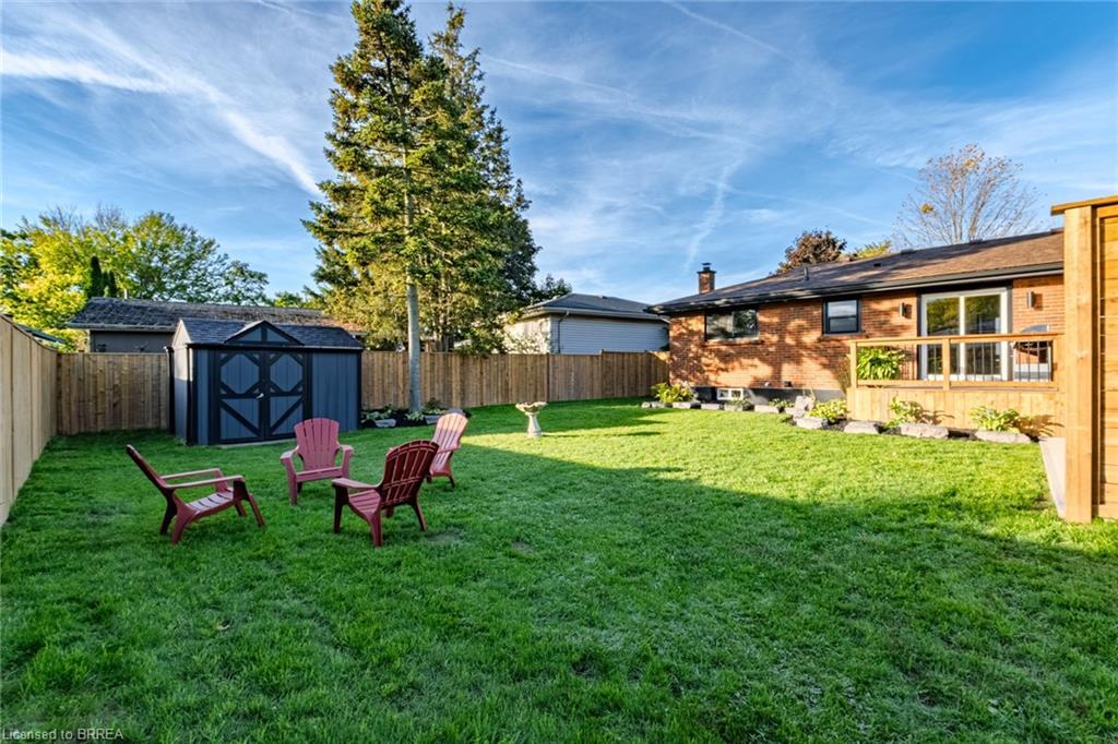 14 Montour Place, Brantford, ON - Outdoor With Backyard