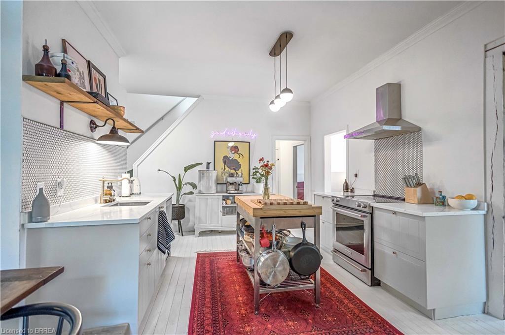 57 Main Street, Paris, ON - Indoor Photo Showing Kitchen