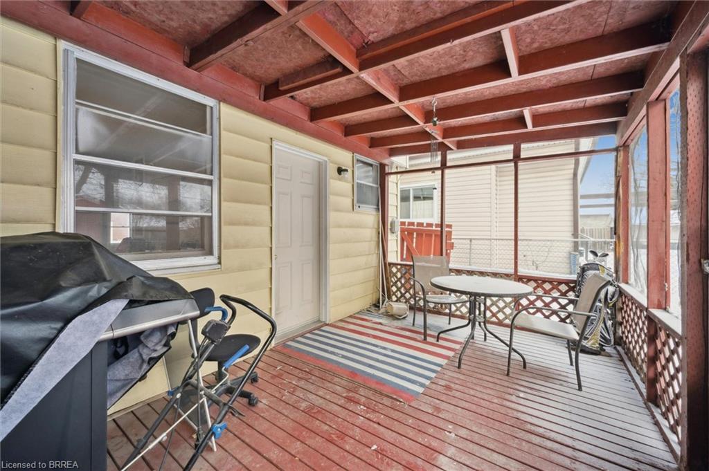 11 Hill Avenue, Brantford, ON - Outdoor With Deck Patio Veranda With Exterior