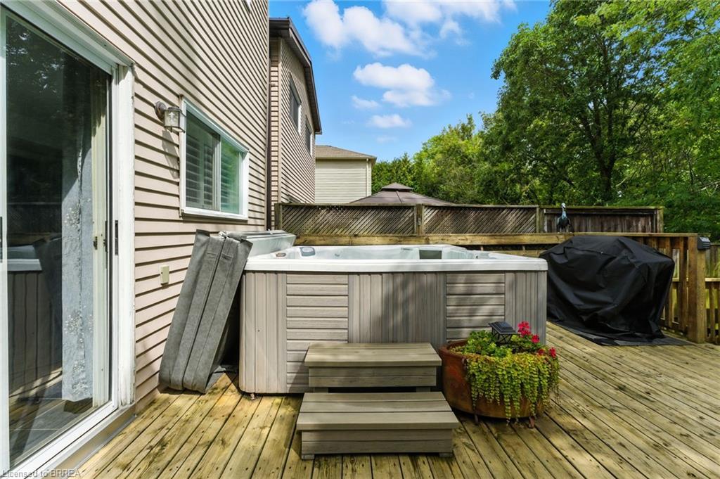 21 D'Aubigny Road, Brantford, ON - Outdoor With Deck Patio Veranda With Exterior