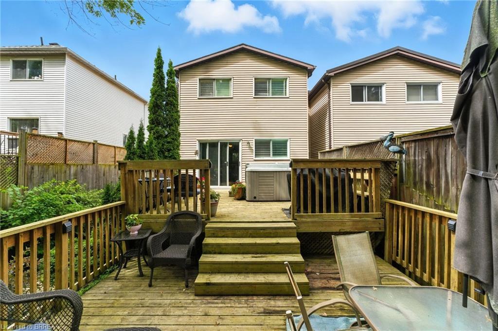 21 D'Aubigny Road, Brantford, ON - Outdoor With Deck Patio Veranda With Exterior