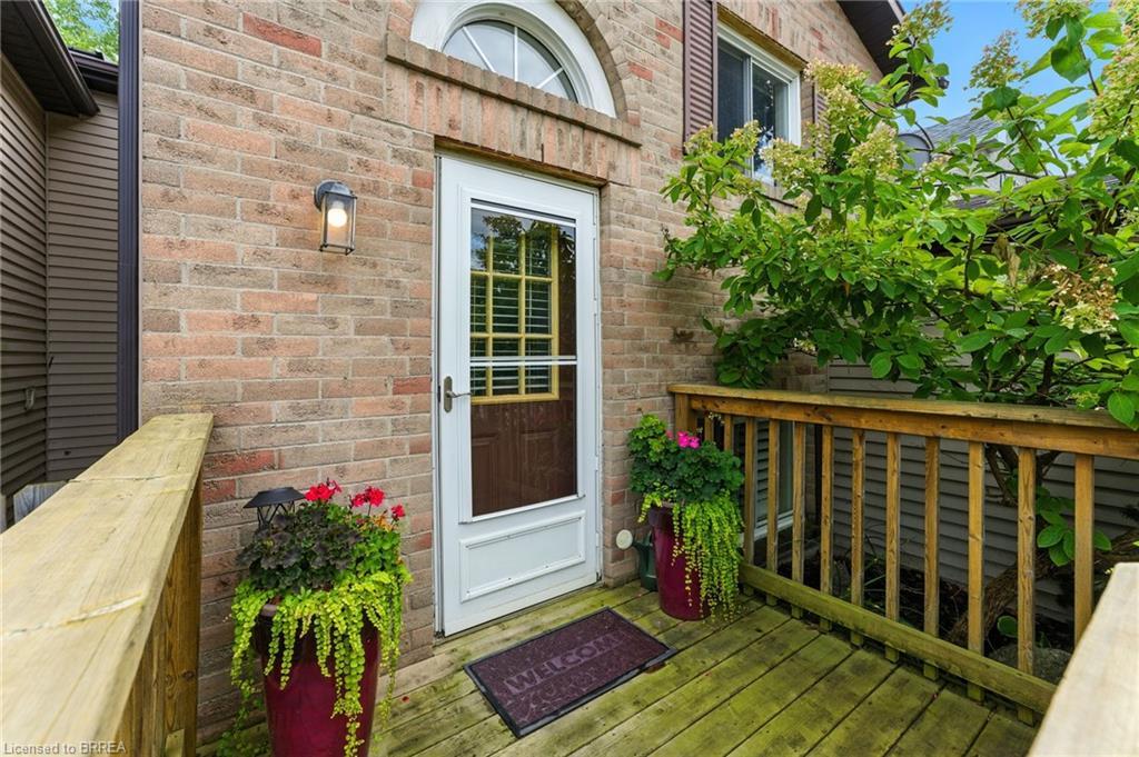 21 D'Aubigny Road, Brantford, ON - Outdoor With Deck Patio Veranda With Exterior