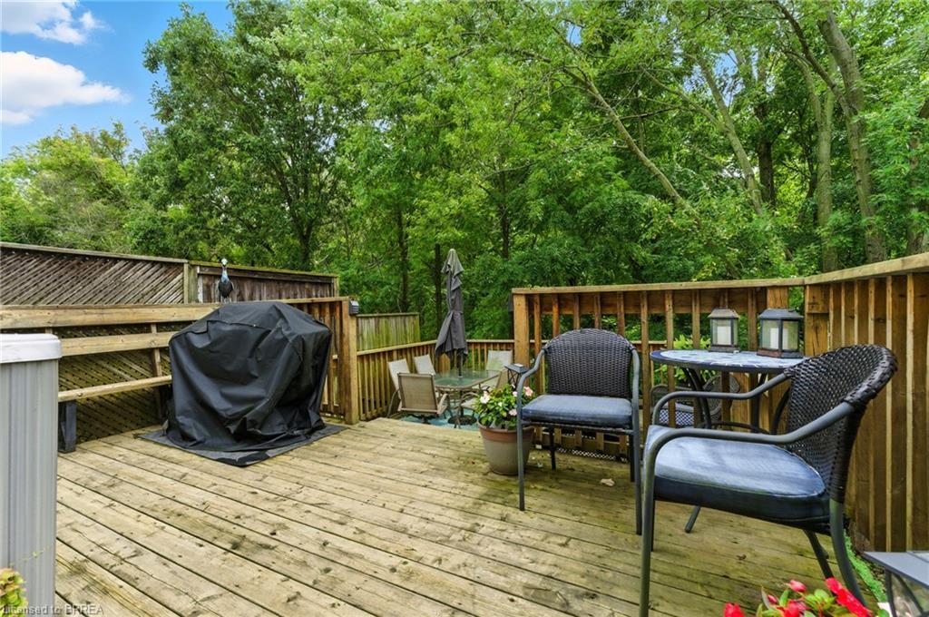 21 D'Aubigny Road, Brantford, ON - Outdoor With Deck Patio Veranda With Exterior