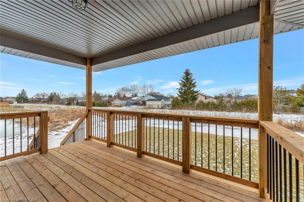 89 Craddock Boulevard, Jarvis, ON - Outdoor With Deck Patio Veranda With Exterior