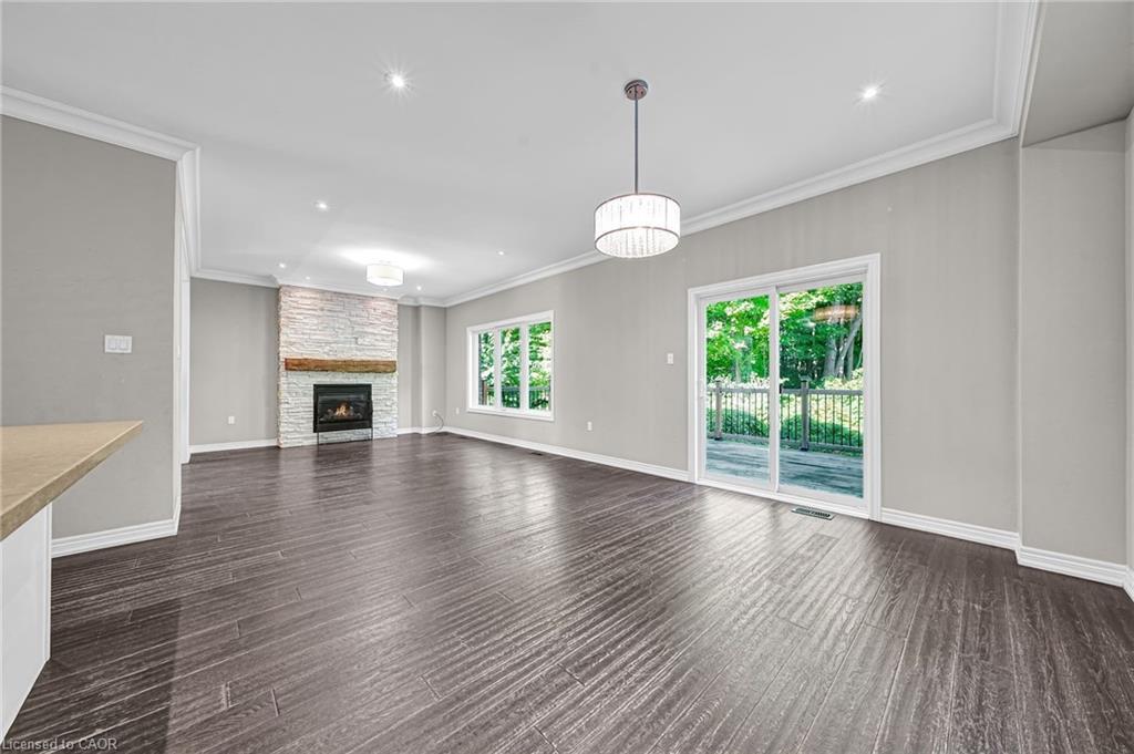 21 Scotia Road, Georgina, ON - Indoor Photo Showing Living Room With Fireplace