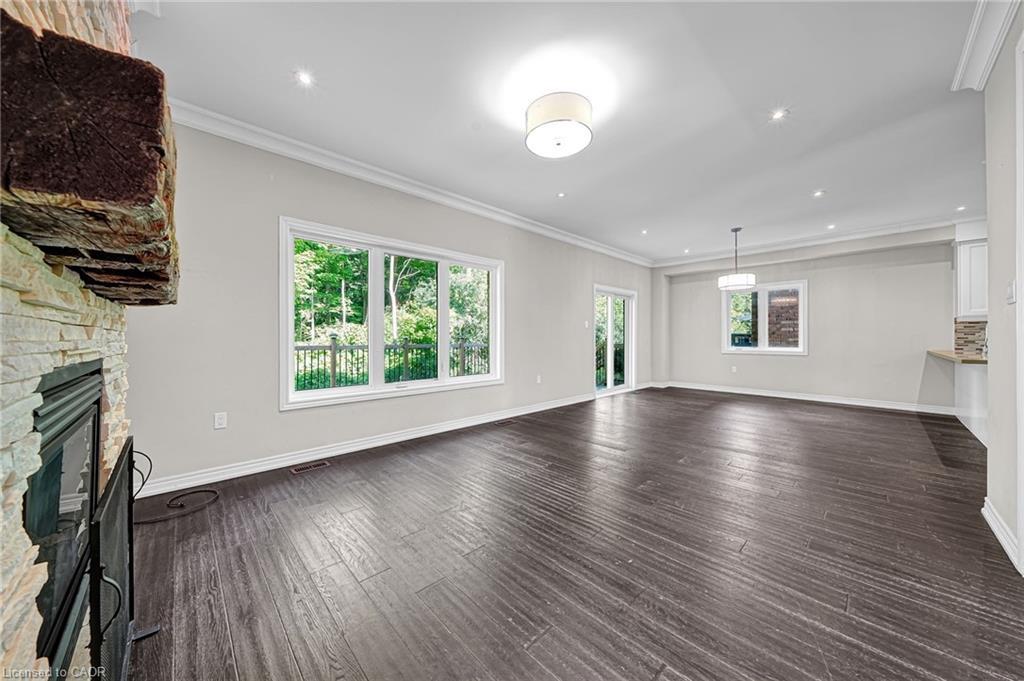 21 Scotia Road, Georgina, ON - Indoor Photo Showing Living Room With Fireplace