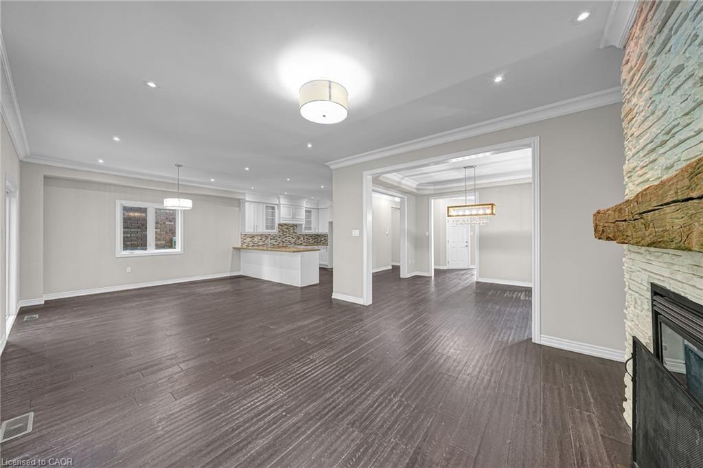 21 Scotia Road, Georgina, ON - Indoor With Fireplace