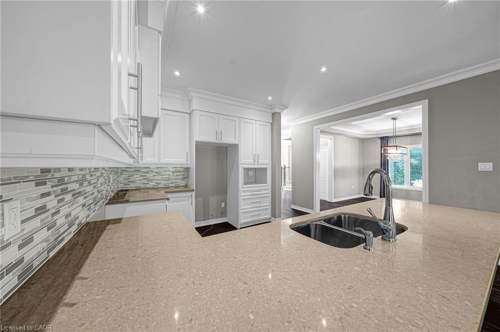 21 Scotia Road, Georgina, ON - Indoor Photo Showing Kitchen With Double Sink