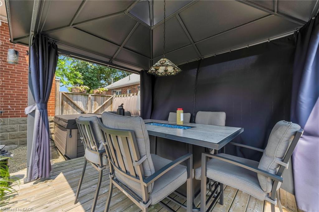 97 Bell Avenue, Hamilton, ON - Outdoor With Deck Patio Veranda With Exterior