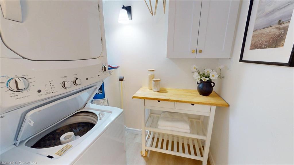 201-50 Campbell Court Court, Stratford, ON - Indoor Photo Showing Laundry Room