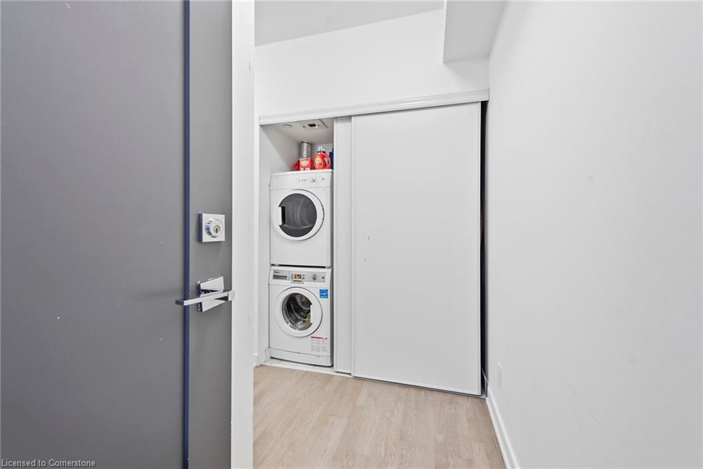 206-57 St Joseph Street, Toronto, ON - Indoor Photo Showing Laundry Room