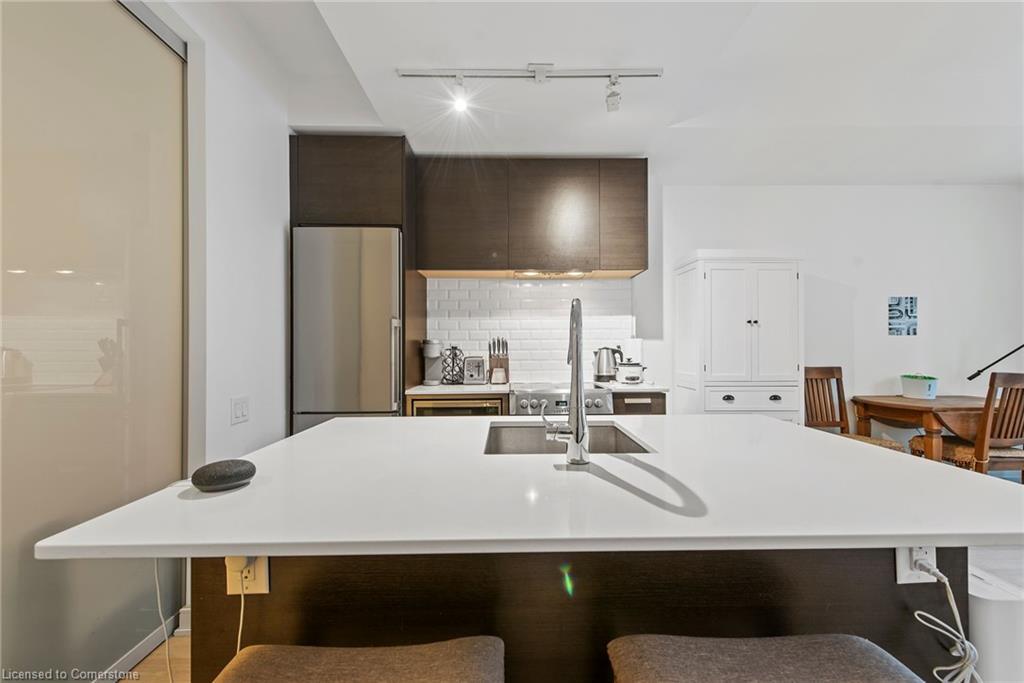 206-57 St Joseph Street, Toronto, ON - Indoor Photo Showing Kitchen With Upgraded Kitchen