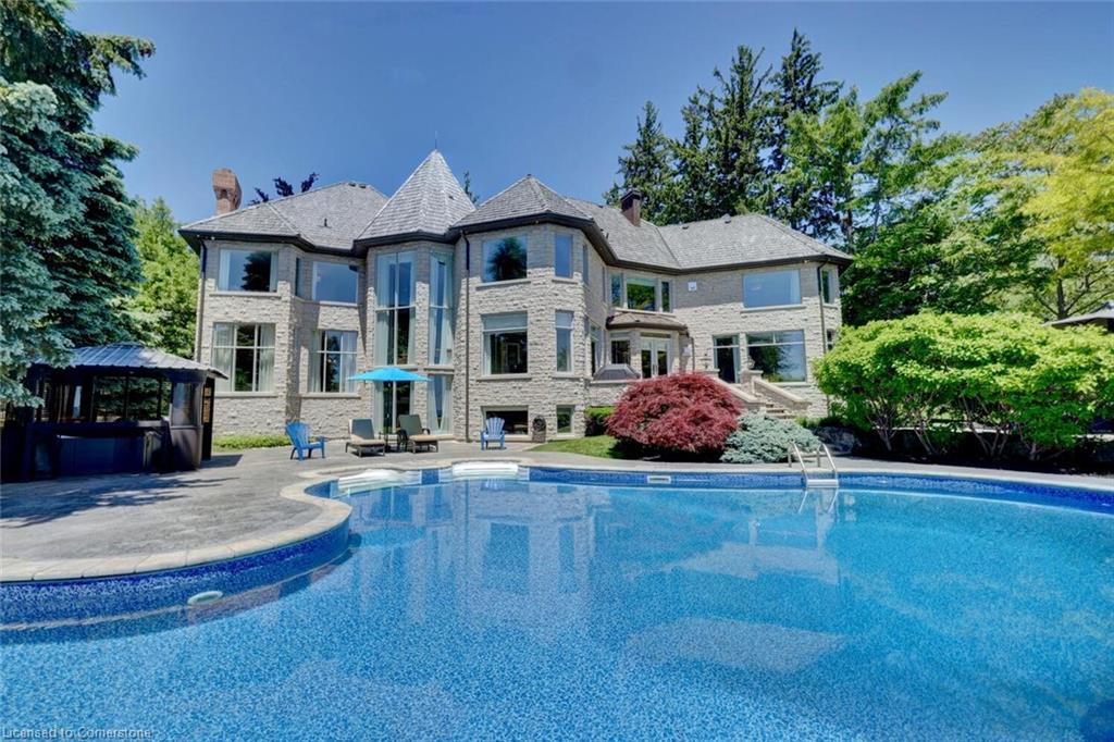 4038 Lakeshore Road, Burlington, ON - Outdoor With In Ground Pool