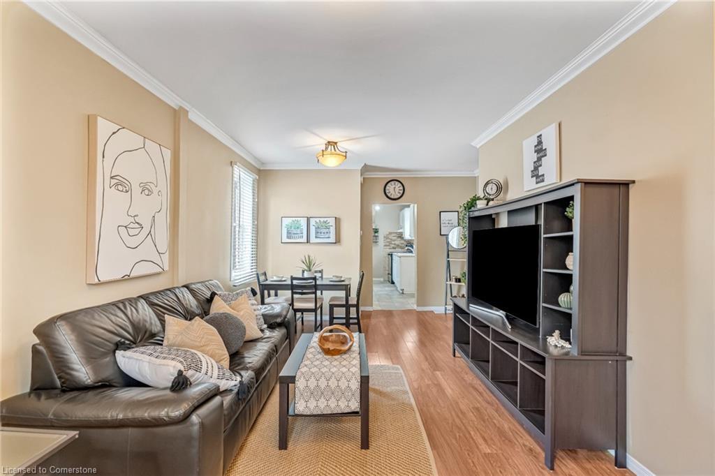 177 Young Street, Hamilton, ON - Indoor Photo Showing Living Room