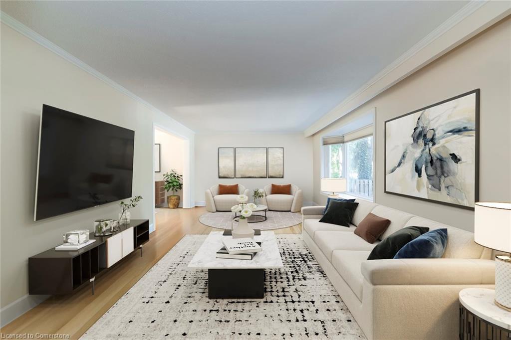 494 Chartwell Road, Oakville, ON - Indoor Photo Showing Living Room