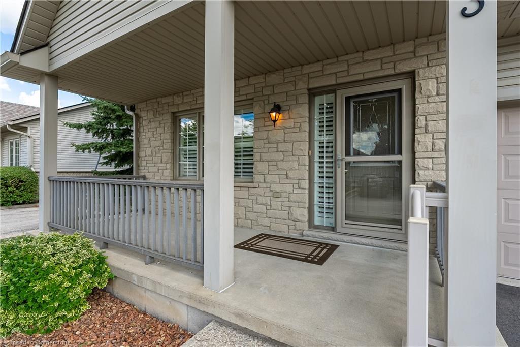 3-34 Southbrook Drive, Binbrook, ON - Outdoor With Deck Patio Veranda With Exterior