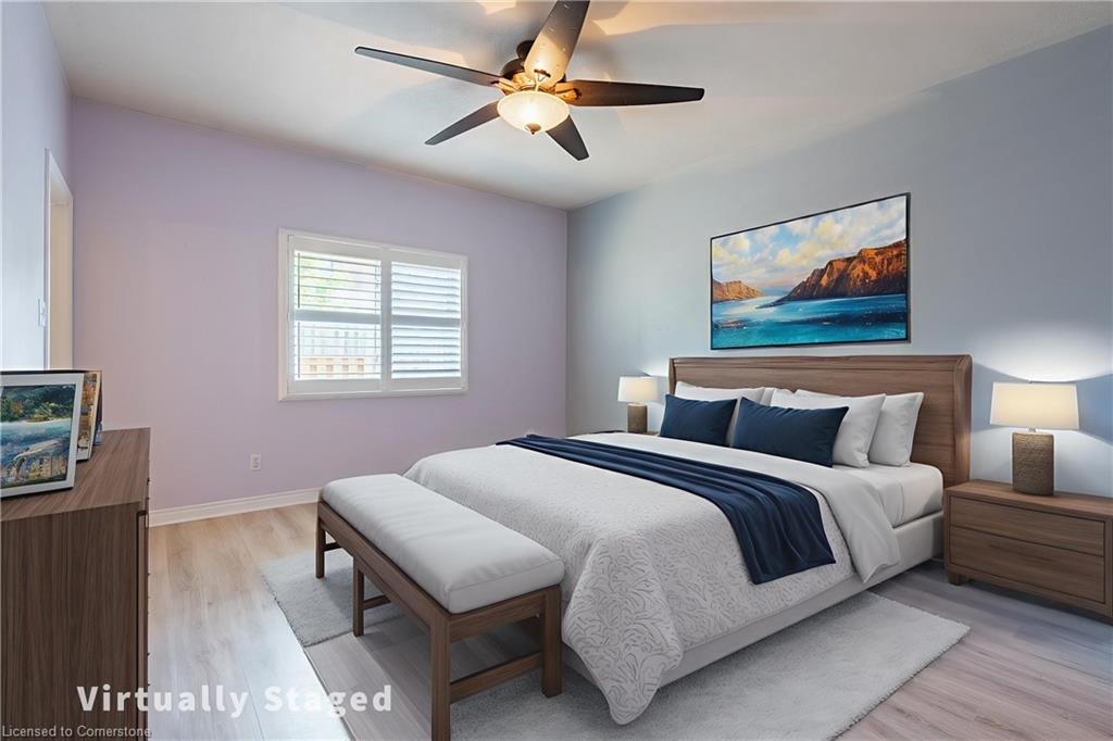 3-34 Southbrook Drive, Binbrook, ON - Indoor Photo Showing Bedroom